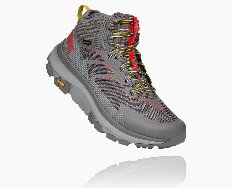 Hoka One One Toa Gore-Tex Vandringsskor Herr - Grå - JAGNF-1327